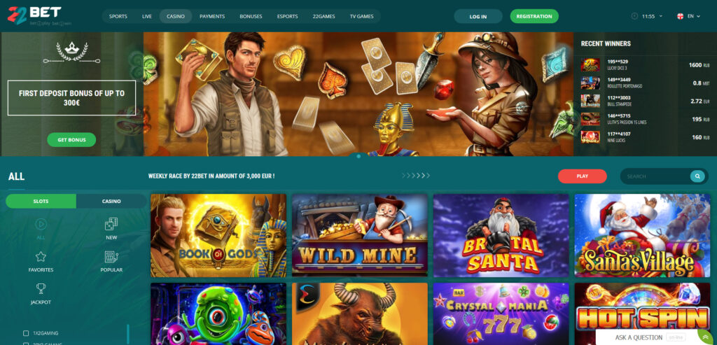 22Bet Casino: Príručka pre Slovenských Hráčov